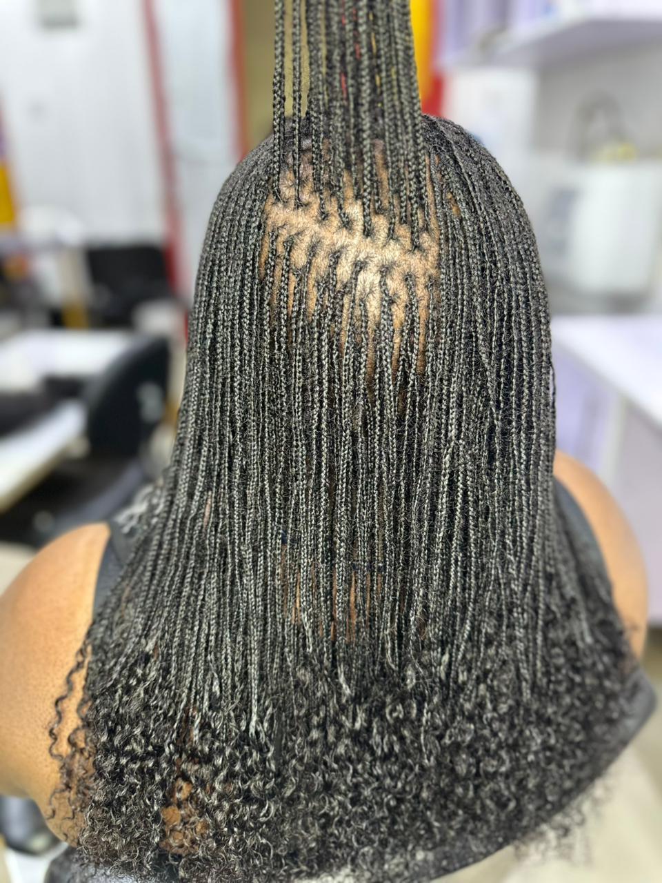 Micro braiding Nairobi Kenya professional hair styling service